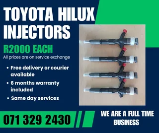 Toyota Hilux Diesel Injectors For Sale With Warranty