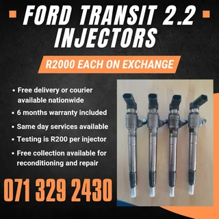Fors Transit 2.2 Diesel Injectors For Sale With Warranty