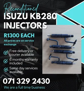 Isuzu Kb280 Injectors For Sale With Warranty