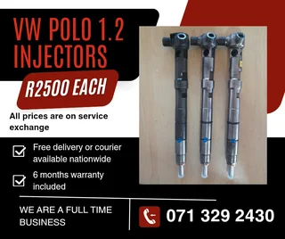 Vw Polo 1.2 Diesel Injectors For Sale With Warranty