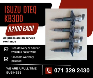 Isuzu Dteq Kb300 Injectors For Sale With Warranty