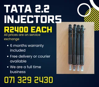 Tata 2.2 Injectors For Sale With Warranty