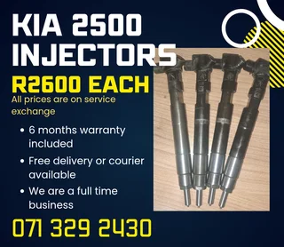Kia 2500 Injectors For Sale With Warranty