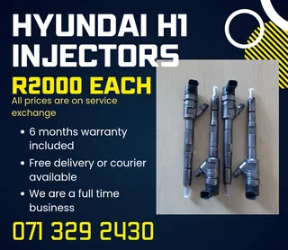 Hyundai H1 Injectors For Sale With Warranty On