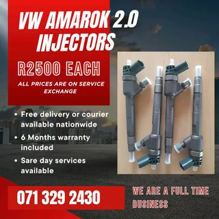 Vw Amarok 2.0 Diesel Injectors For Sale With Warranty