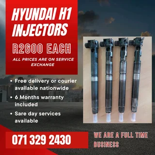 Hyundai H1 Injectors For Sale With Warranty