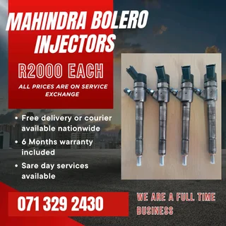 Mahindra Bolero Diesel Injectors For Sale With Warranty