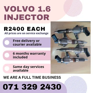 Volvo 1.6 Injectors For Sale With Warranty