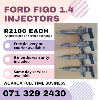 Ford Figo 1.4 Diesel Injectors For Sale With Warranty