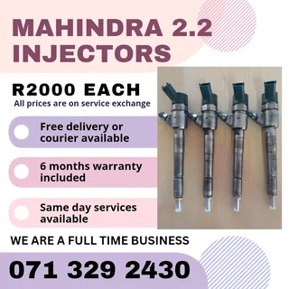 Mahindra 2.2 Injectors For Sale With Warranty On