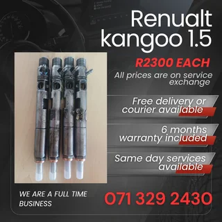 Renualt Kangoo 1.5 Diesel Injectors For Sale With Warranty