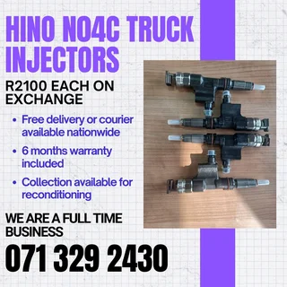 Hino N04c Injectors For Sale With Warranty