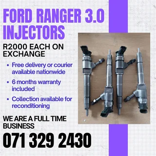 Ford Ranger 3.0 Injectors For Sale With Warranty