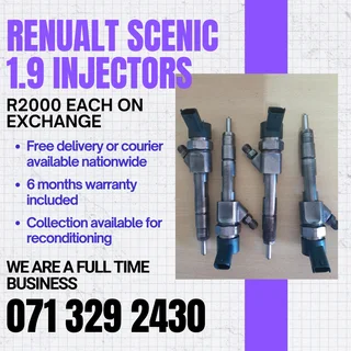Renualt Scenic 1.9 Injectors For Sale With Warranty
