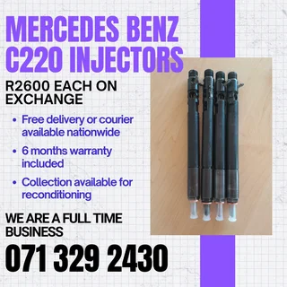Mercedes Benz C220 Diesel Injectors For Sale With Warranty