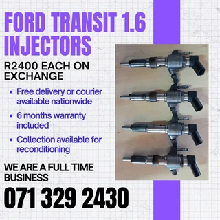 Ford Transit 1.6 Injectors For Sale With Warranty