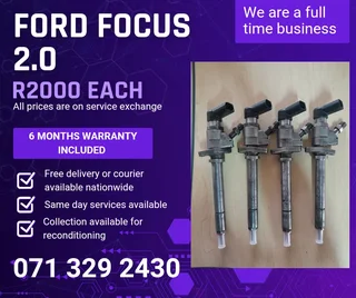 Ford Focus 2.0 Injectors For Sale With Warranty