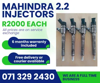 Mahindra 2.2 Injectors For Sale With Warranty On