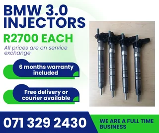 Bmw 3.0 Injectors For Sale With Warranty On