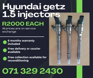 Hyundai Getz 1.5 Diesel Injectors For Sale With Warranty