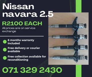 Nissan Navara Yd25 Injectors For Sale With Warranty