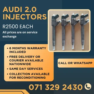 Audi 2.0 Injectors With Warranty Included