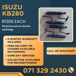 Isuzu Kb280 Injectors For Sale With Warranty