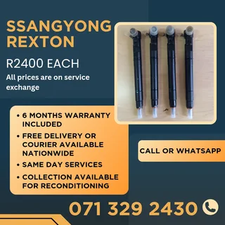 Ssangyong Rexton Diesel Injectors For Sale With Warranty