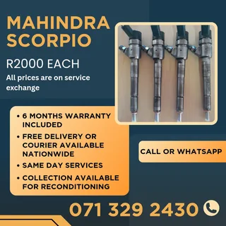 Mahindra Scorpio Diesel Injectors For Sale With Warranty