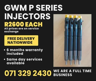 Gwm P Series 2.0 Injectors For Sale With Warranty
