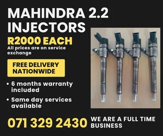 Mahindra 2.2 Injectors For Sale With Warranty On