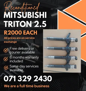 Mitsubishi Triton 2.5 Injectors For Sale With Warranty