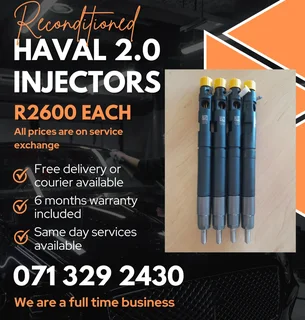 Haval 2.0 Injectors For Sale With Warranty