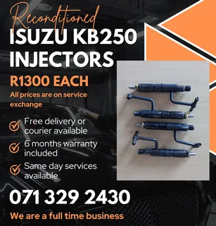 Isuzu Kb250 Injectors For Sale With Warranty