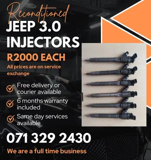 Jeep 3.0 Injectors For Sale With Warranty