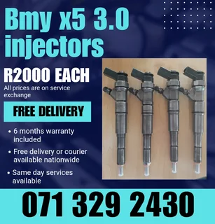 Bmw X5 3.0 Injectors For Sale With Warranty