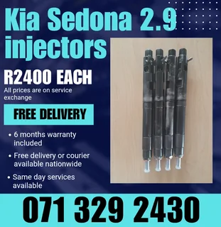 Kia Sedona 2.9 Injectors For Sale With Warranty