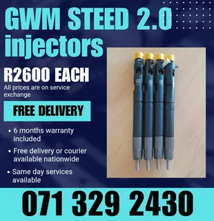 Gwm Steed 2.0 Vgt Injectors For Sale With Warranty