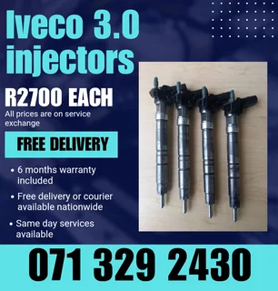 Iveco 3.0 Injectors For Sale With Warranty