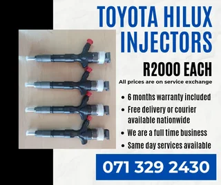 Toyota Hilux Diesel Injectors For Sale With Warranty