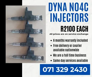 Dyna N04c Truck Injectors For Sale With Warranty