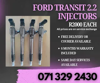 Ford Transit 2.2 Diesel Injectors For Sale With Warranty