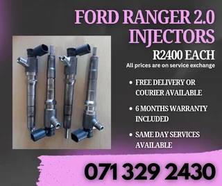 Ford Ranger 2.0 Diesel Injectors For Sale With Warranty