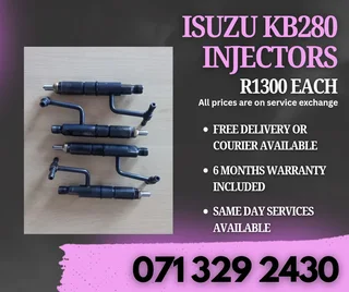 Isuzu Kb280 Injectors For Sale With Warranty