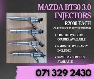 Mazda Bt50 3.0 Diesel Injectors For Sale With