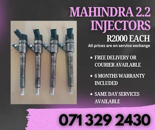 Mahindra 2.2 Injectors For Sale With Warranty On