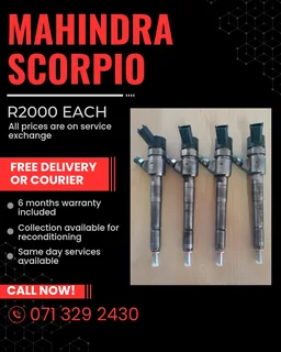 Mahindra Scorpio Diesel Injectors For Sale With Warranty