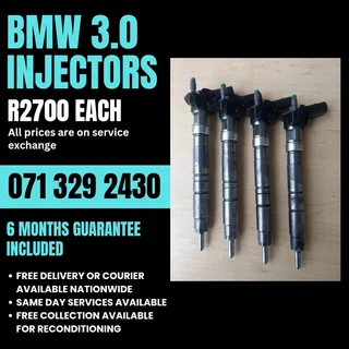 Bmw 3.0 Injectors For Sale With Warranty On