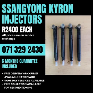 Ssangyong Kyron Diesel Injectors For Sale With Warranty