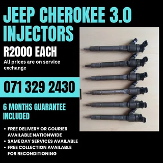 Jeep Cherokee 3.0 Diesel Injectors For Sale With Warranty